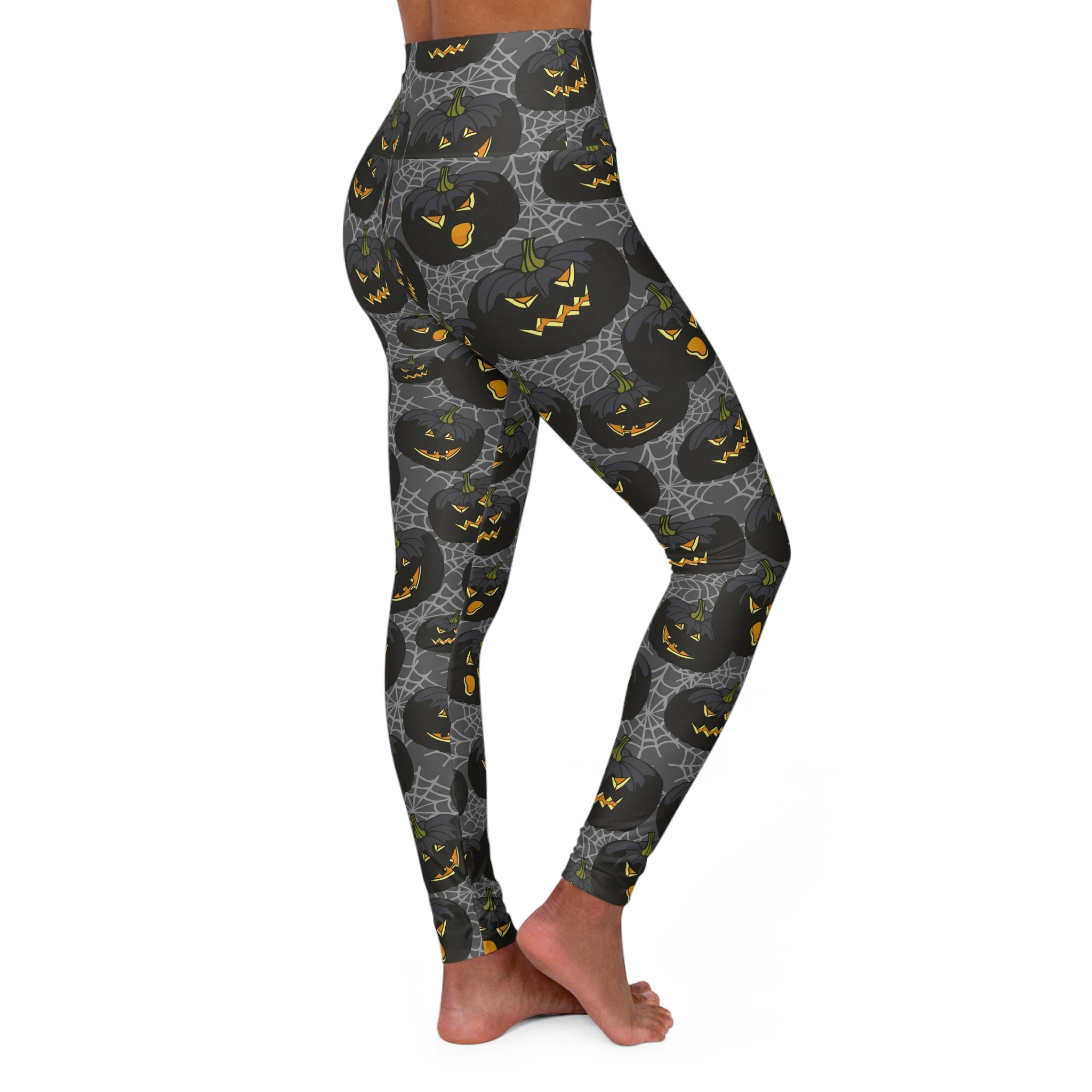 SHE REBEL - Angry Pumpkins Leggings